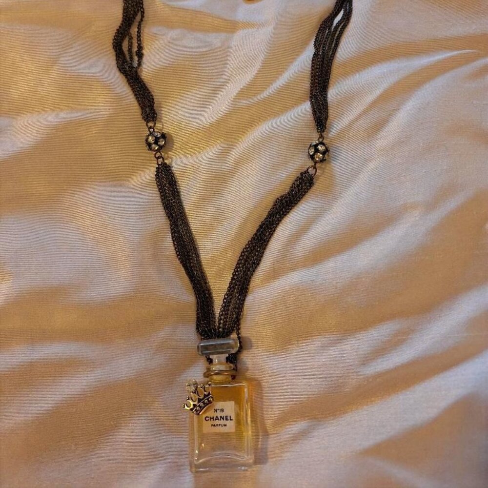 Chanel Bottle Pendant Necklace